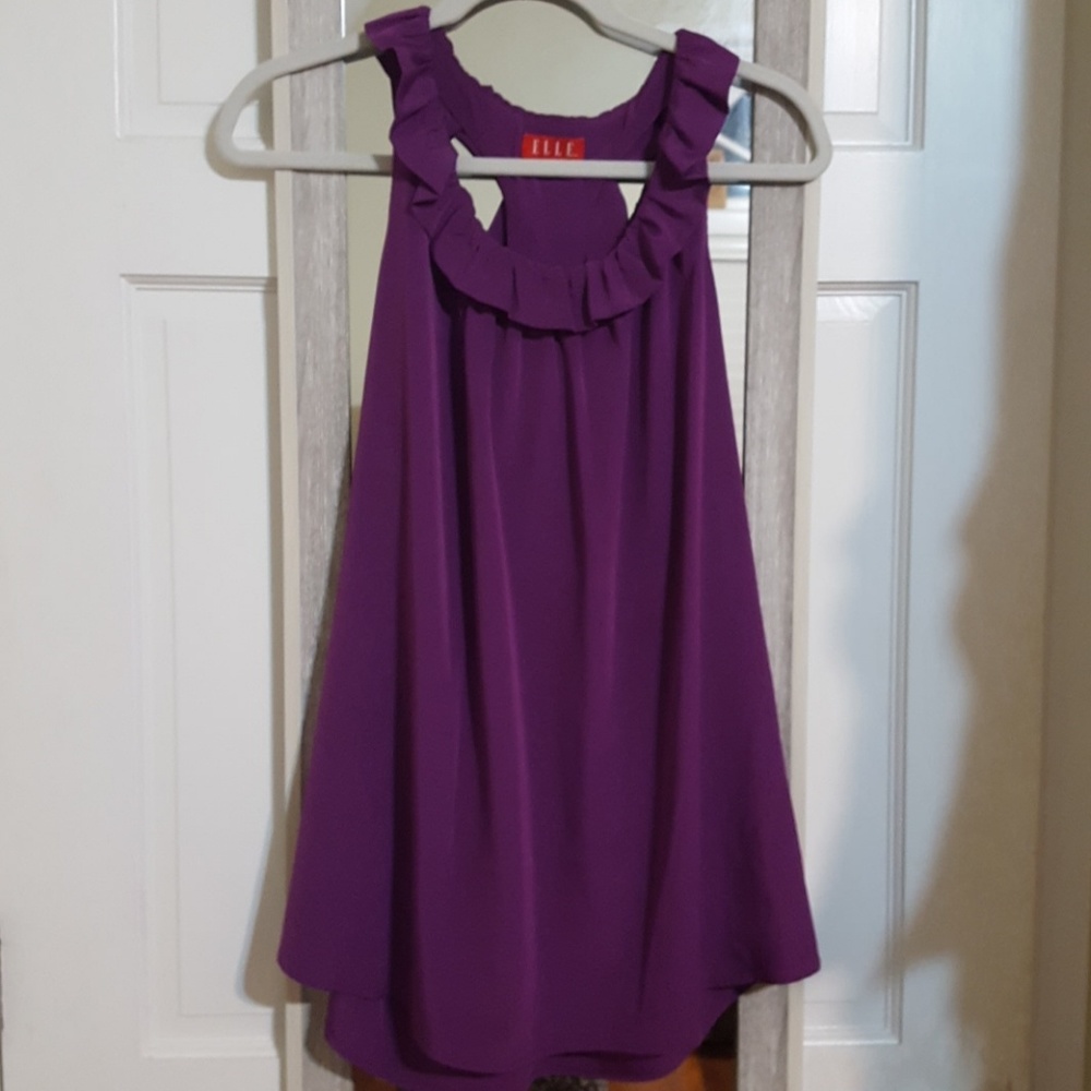 Purple tank